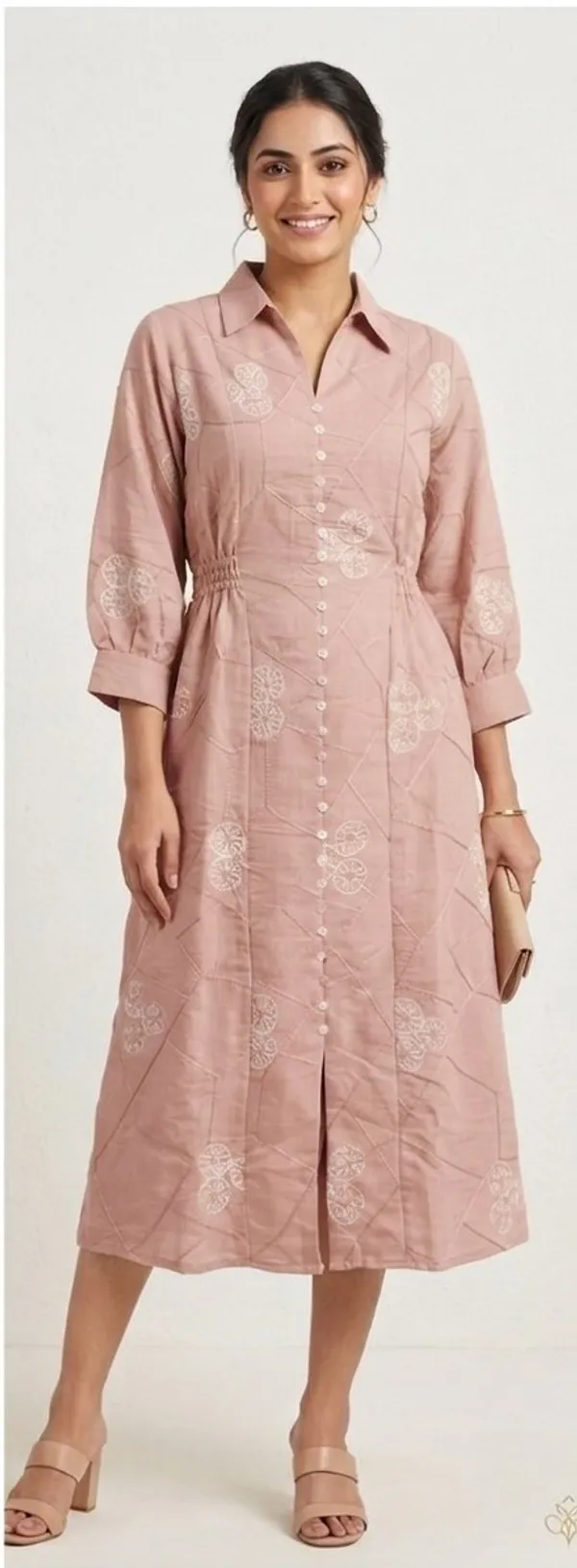 Light_Pink_Cotton_Shirt_Dress_For_Women
