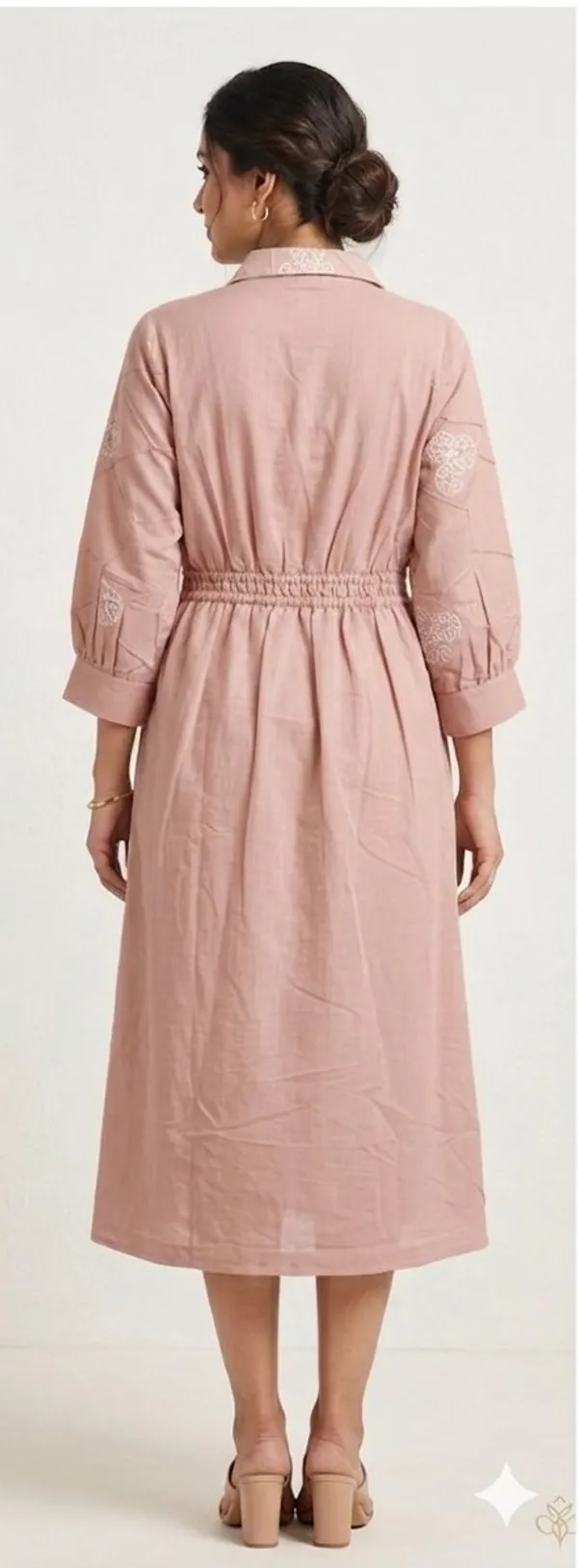 Light_Pink_Cotton_Shirt_Dress_For_Women