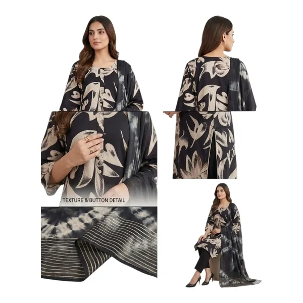 Midnight_smoked_beige_kurta_set_with_pant