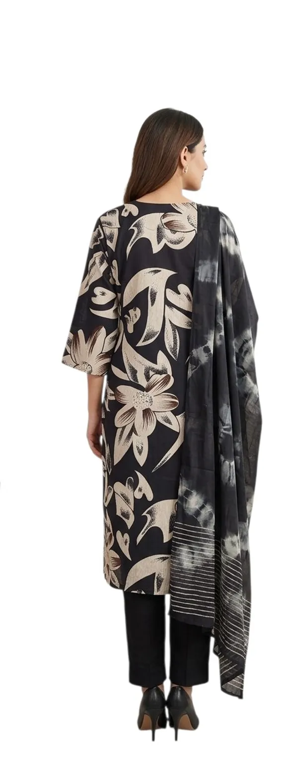 Midnight_smoked_beige_kurta_set_with_pant