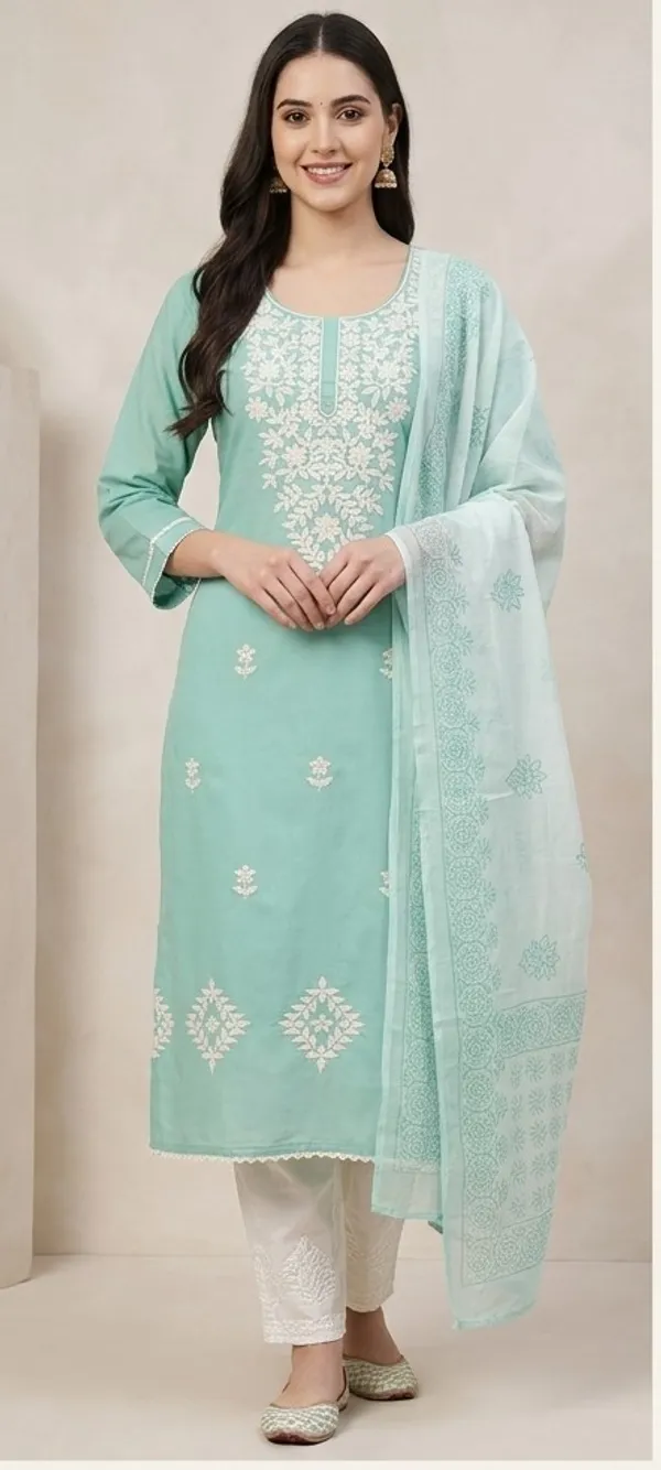 Mint_Green_Embroidered_Salwar_Kameez_with_Dupatta