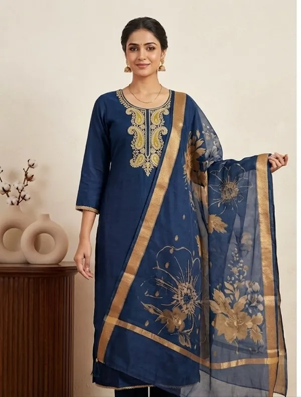 Navy_Blue_Floral_Embroidered_Salwar_Kameez_with_Dupatta