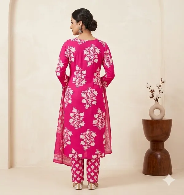 Pink_Floral_Printed_Salwar_Kameez_with_Dupatta