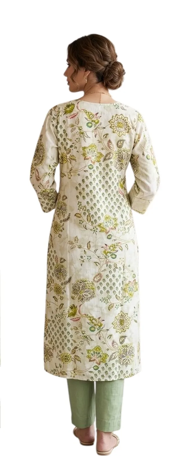 Sage_green_and_pale_ivory_kurta_set_with_pant