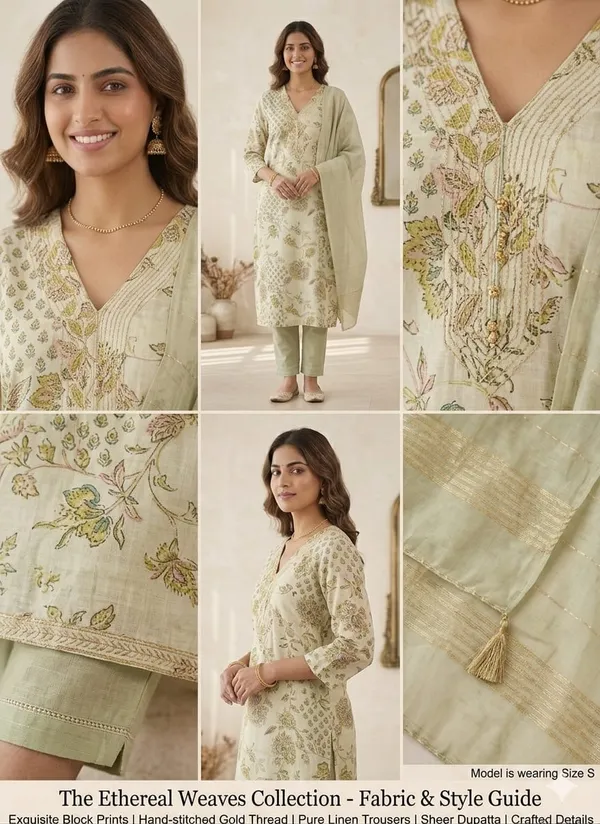 Sage_green_and_pale_ivory_kurta_set_with_pant