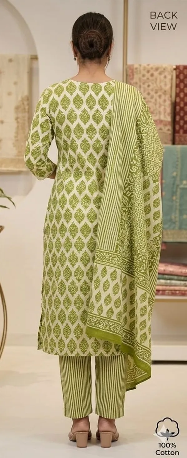 The_olive_leaf_harmony_kurta_set_with_pant