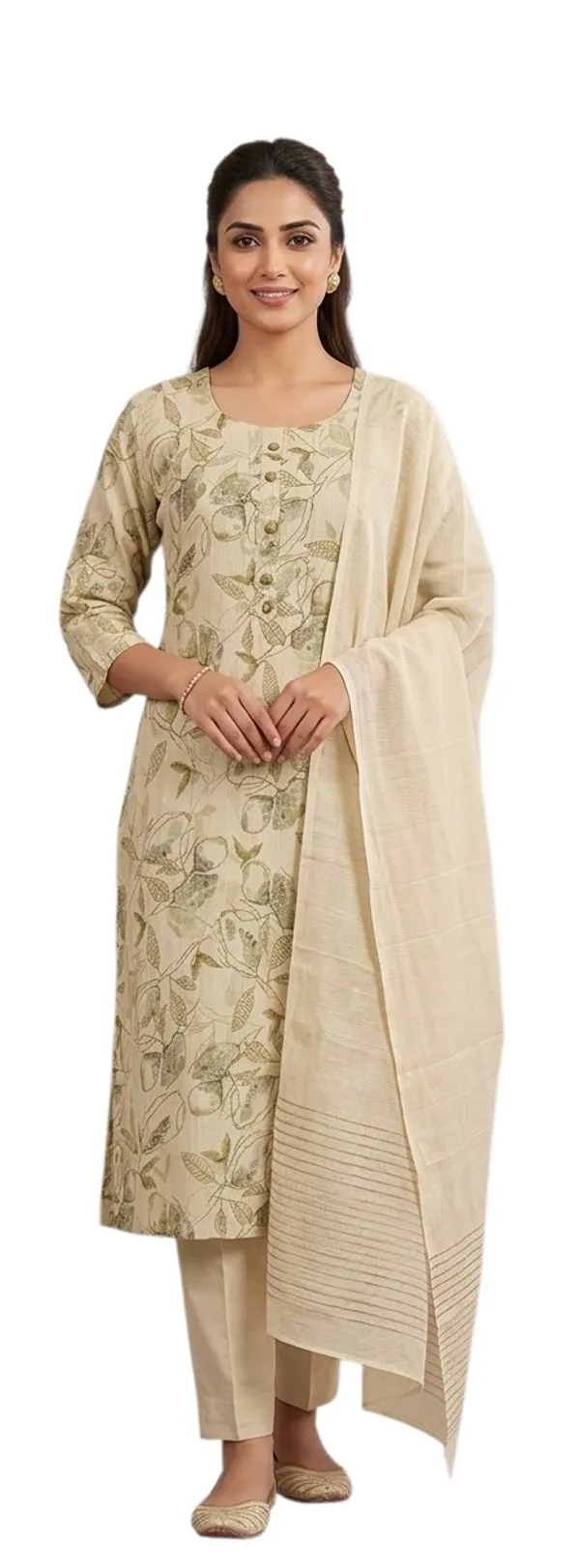 sandstone_beige_kurta_set_with_pant