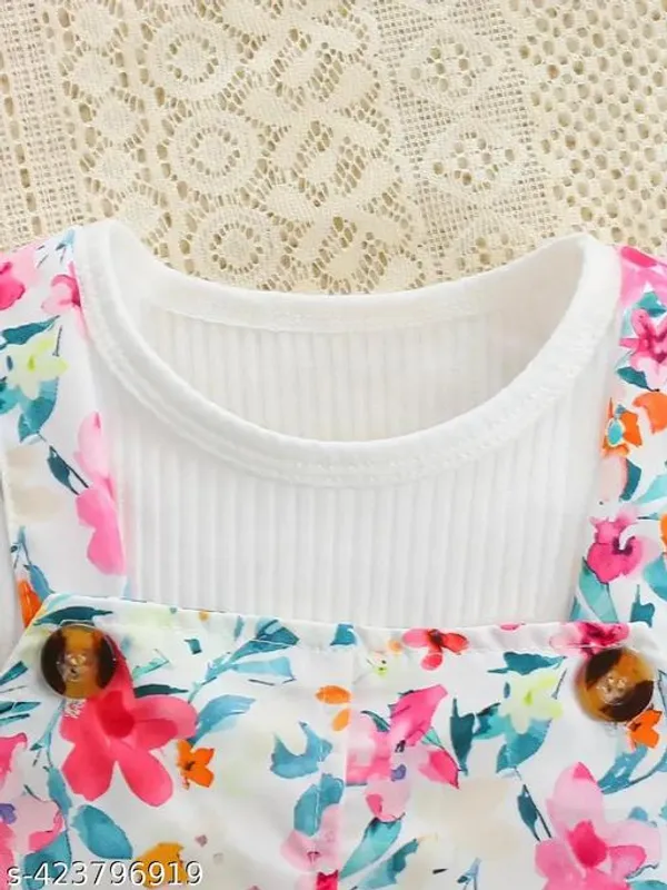 White_Cotton_Blend_Regular_Baby_Clothing_For_Girls
