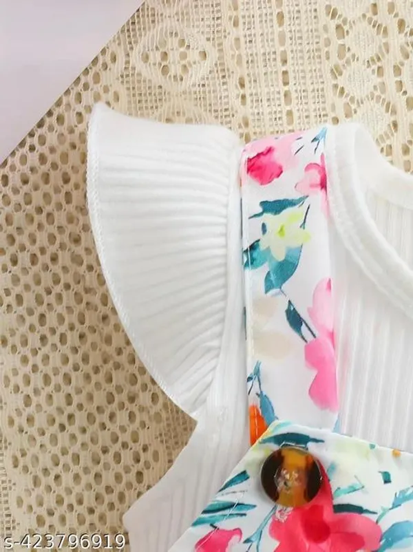 White_Cotton_Blend_Regular_Baby_Clothing_For_Girls