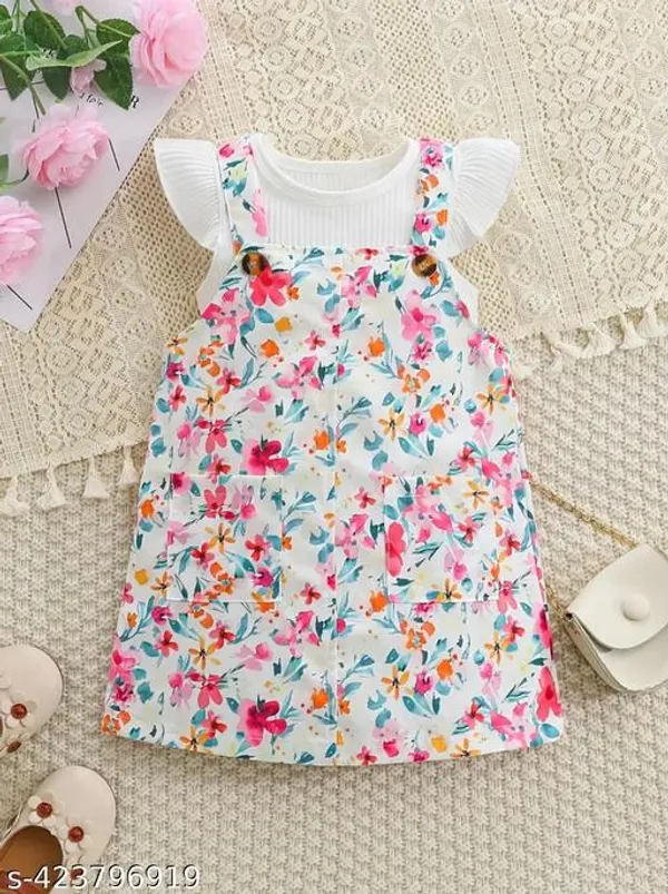 White_Cotton_Blend_Regular_Baby_Clothing_For_Girls