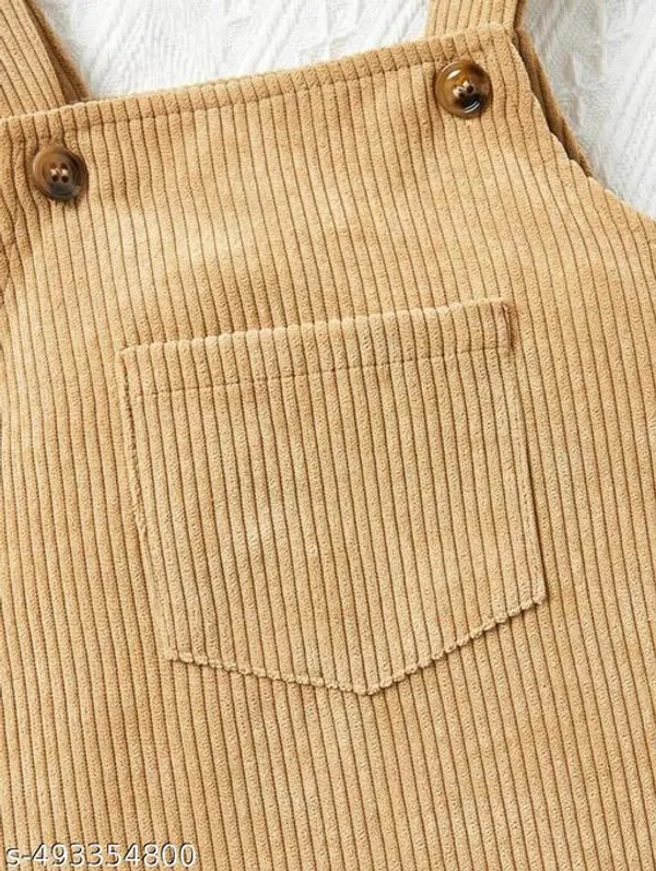 Beige_Cotton_Blend_Knee_Length_Baby_Clothing_For_Girls