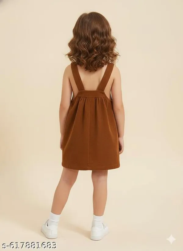 Brown_Cotton_Blend_Knee_Length_Baby_Clothing_For_Girls