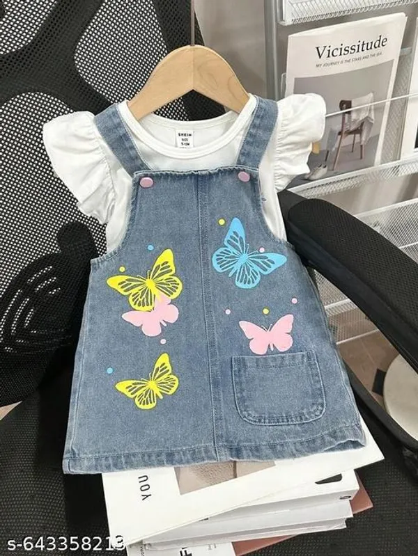 Blue_Denim_Regular_Dungaree_Set_For_Girls