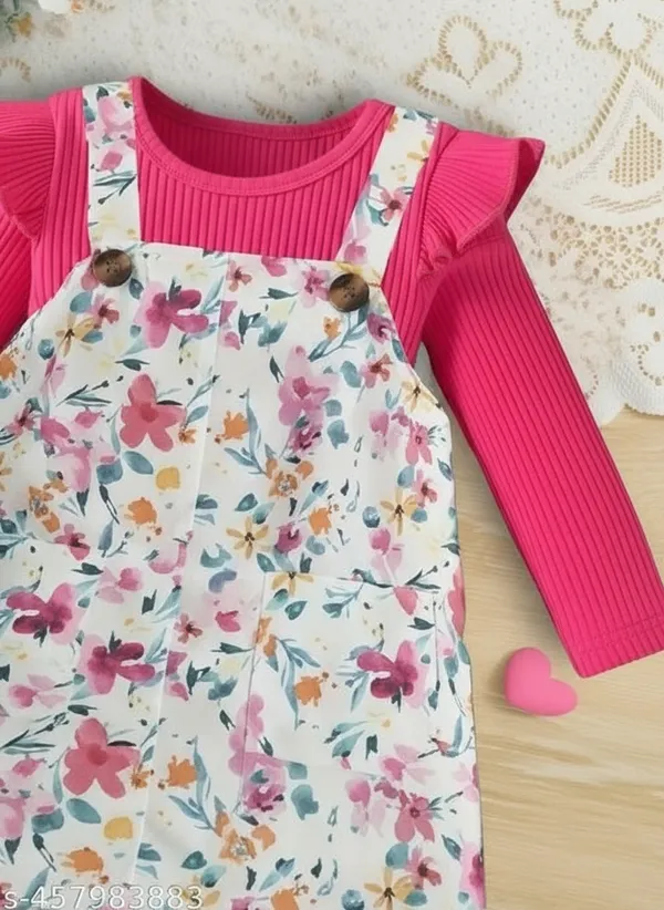 Pink_Cotton_Blend_Printed_Top_And_Bottom_Set_For_Girls