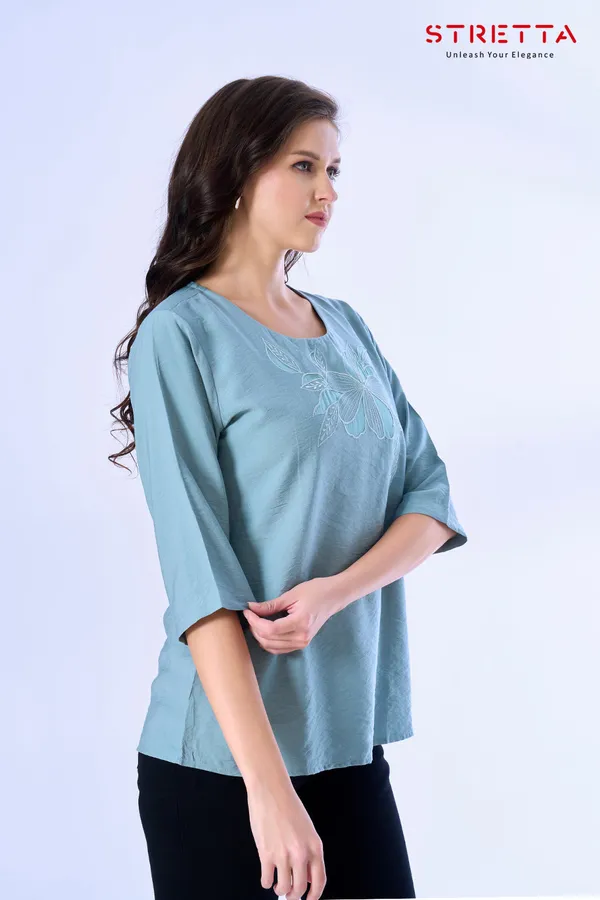 Women_S_Sage_Green_Embroidered_Top