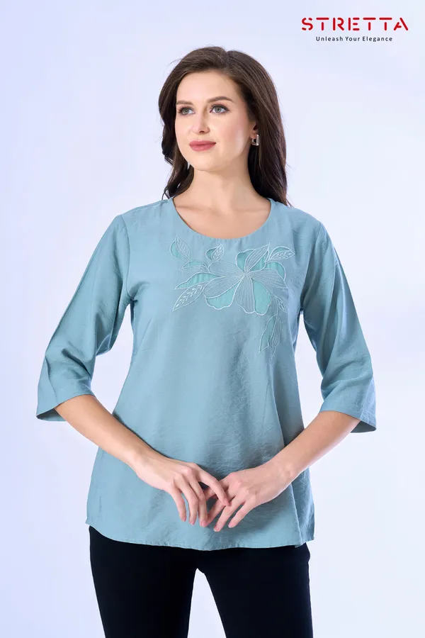 Women_S_Sage_Green_Embroidered_Top