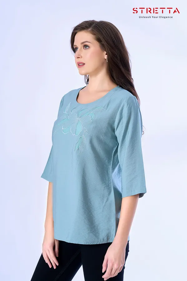 Women_S_Sage_Green_Embroidered_Top