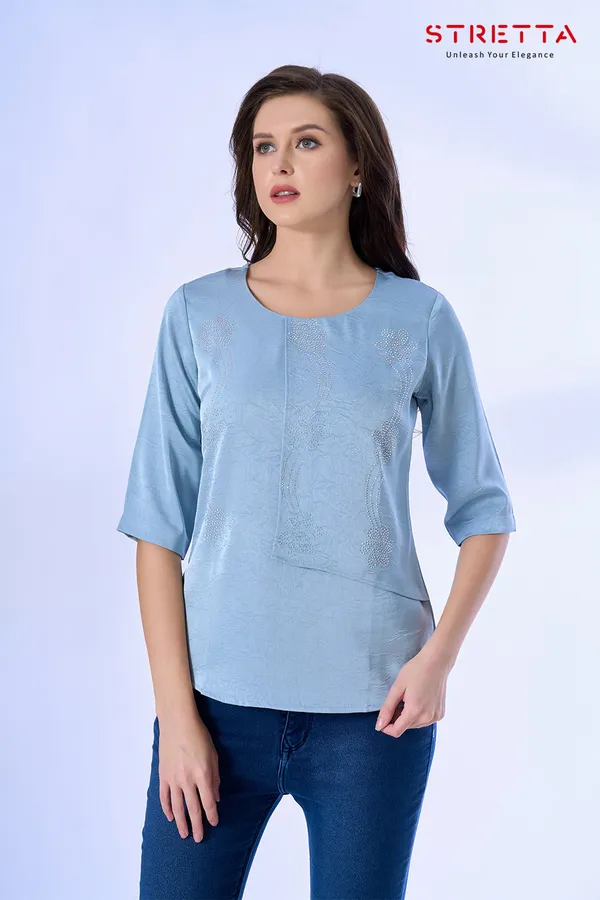Elegant_Sky_Blue_Embroidered_Layered_Top