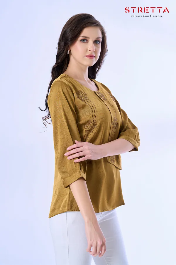 Elegant_Mustard_Embroidered_Layered_Top