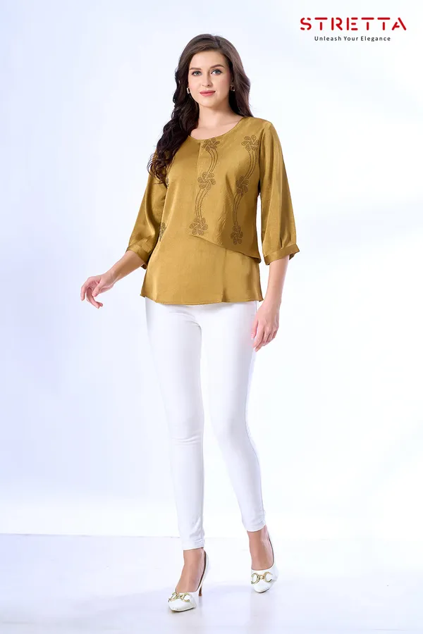 Elegant_Mustard_Embroidered_Layered_Top