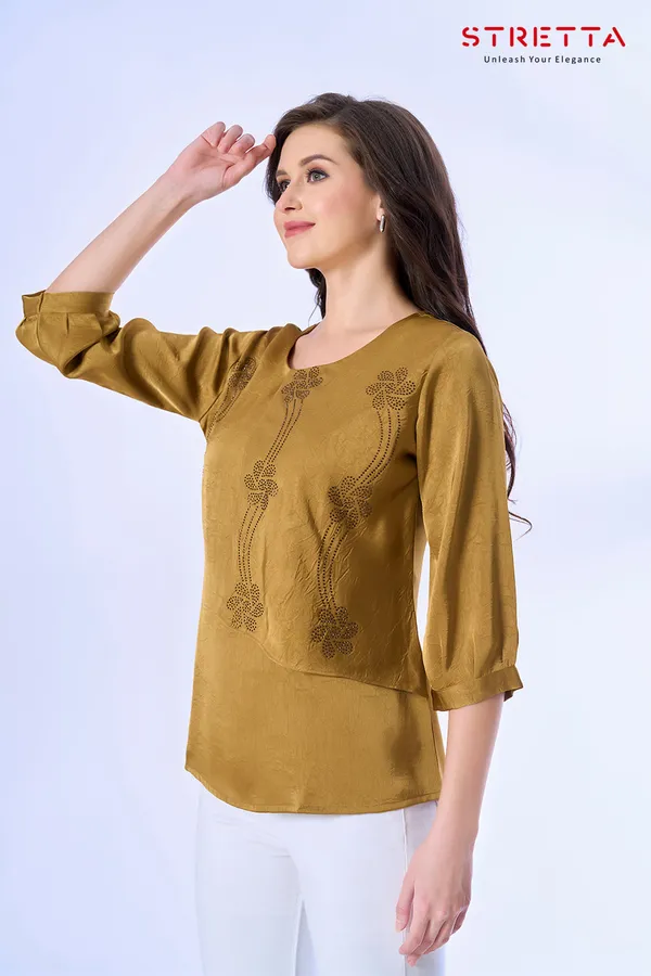 Elegant_Mustard_Embroidered_Layered_Top