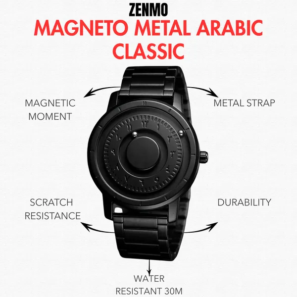 Magneto_Metal_Arabic_Classic_Standard_Watch_For_Men