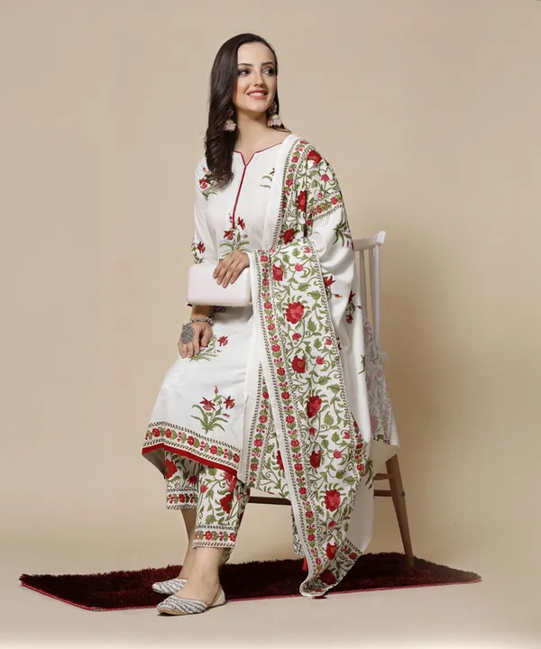 Women_Kurta_And_Palazzo_With_Dupatta_Set