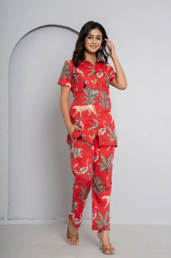 Red_Top_And_Pant_Co_ord_Set_For_Women