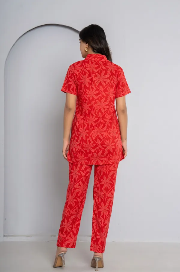 Red_Top_And_Pant_Co_ord_Set_For_Women