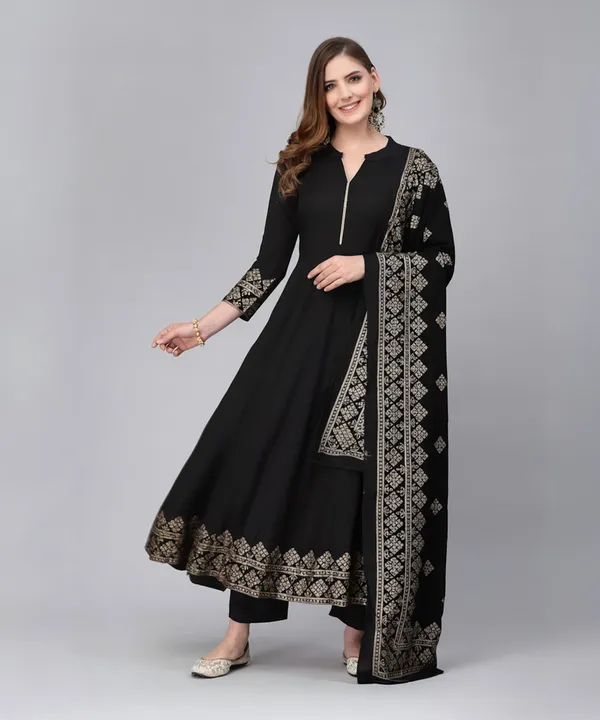 Women_Kurta_And_Palazzo_With_Dupatta_Set