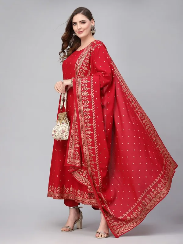 Women_Kurta_And_Palazzo_With_Dupatta_Set