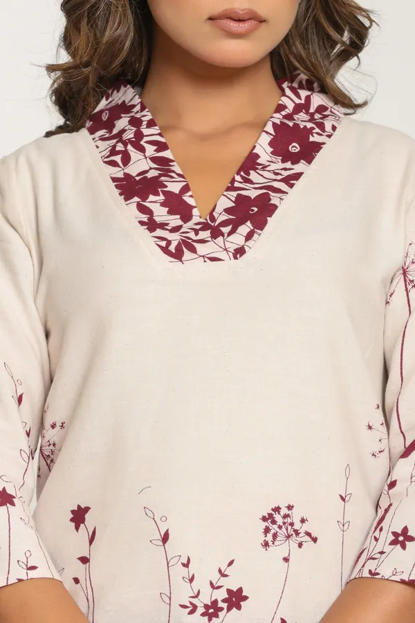 Casual_Solid,_Self_Design_Women_Top