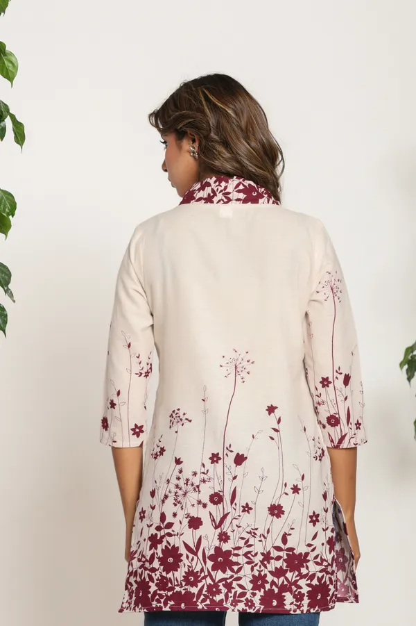Casual_Solid,_Self_Design_Women_Top