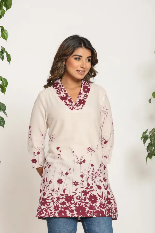 Casual_Solid,_Self_Design_Women_Top