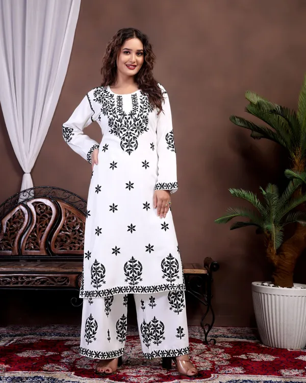 Rudralifestyle_Women_Kurta_Palazzo_Set