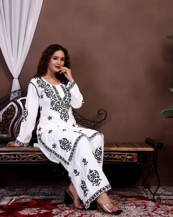 Rudralifestyle_Women_Kurta_Palazzo_Set