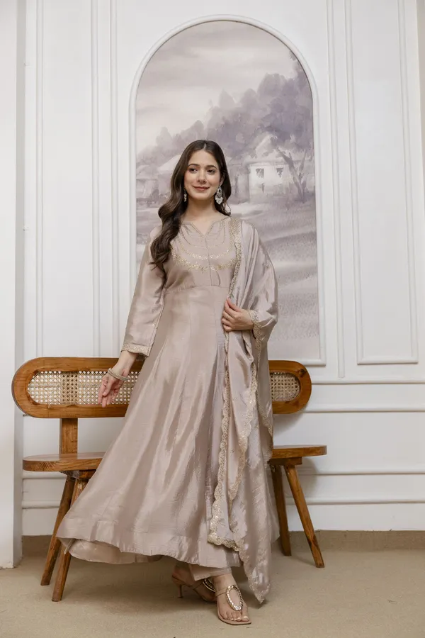 Rudralifestyle_Women_Ethnic_Top_Palazzo_Dupatta_Set