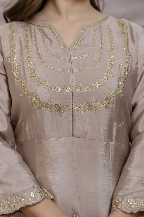 Rudralifestyle_Women_Ethnic_Top_Palazzo_Dupatta_Set