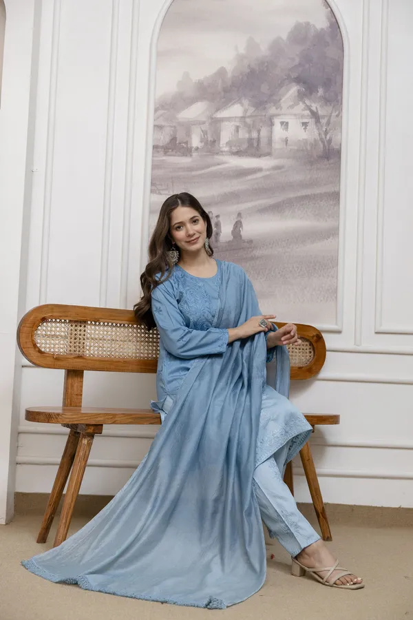 Rudralifestyle_Women_Ethnic_Top_Palazzo_Dupatta_Set