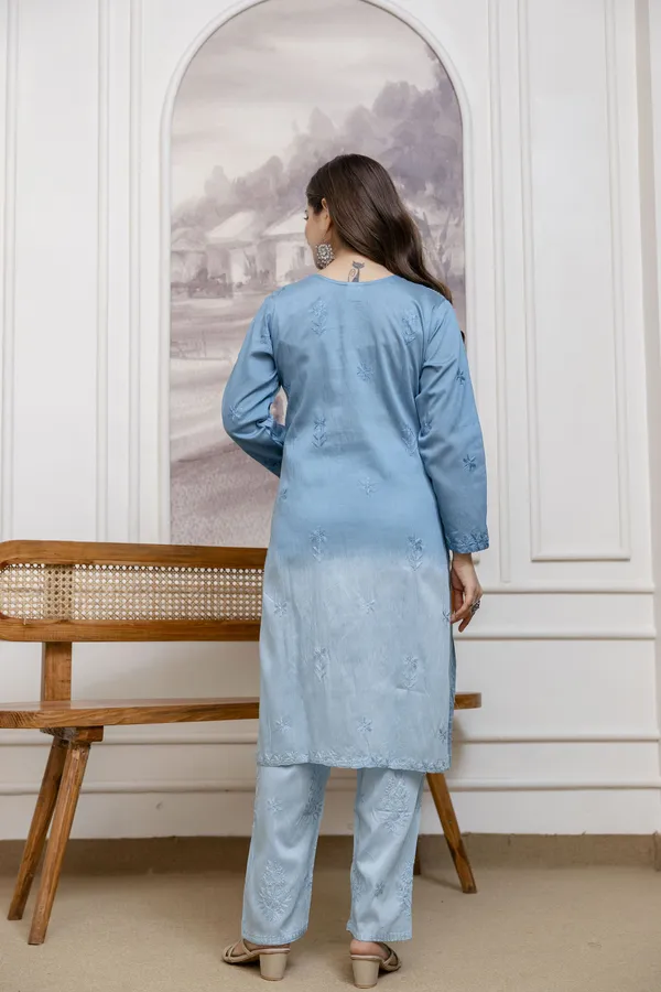 Rudralifestyle_Women_Ethnic_Top_Palazzo_Dupatta_Set