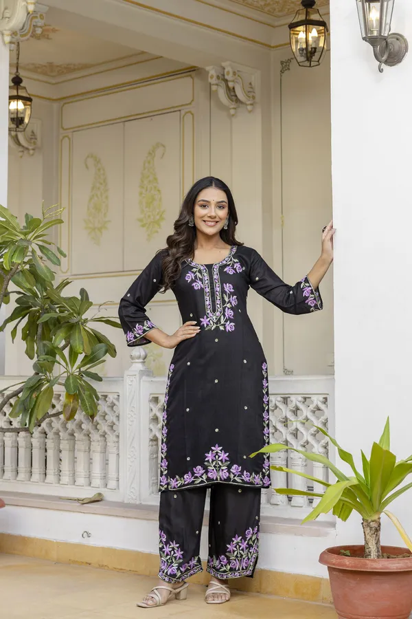 Rudralifestyle_Women_Kurta_Palazzo_Set