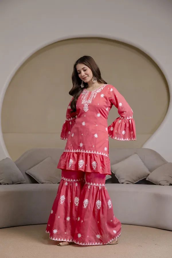 Rudralifestyle_Women_Kurta_Palazzo_Set