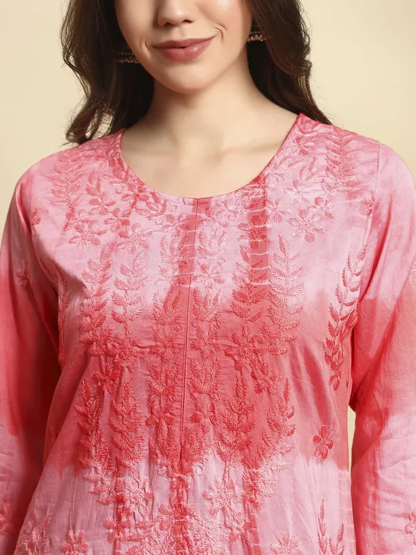 Rudralifestyle_Women_Ethnic_Top_Palazzo_Dupatta_Set