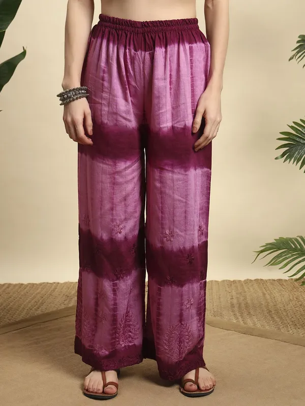 Rudralifestyle_Women_Ethnic_Top_Palazzo_Dupatta_Set