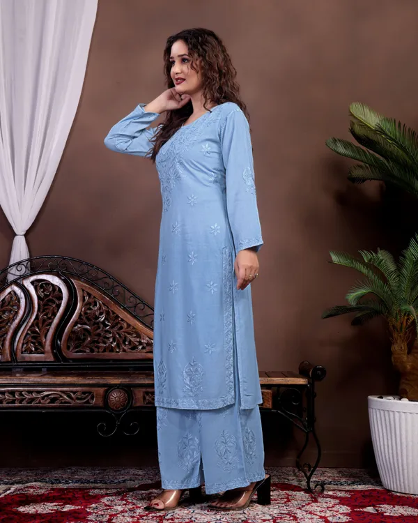 Rudralifestyle_Women_Kurta_Palazzo_Set