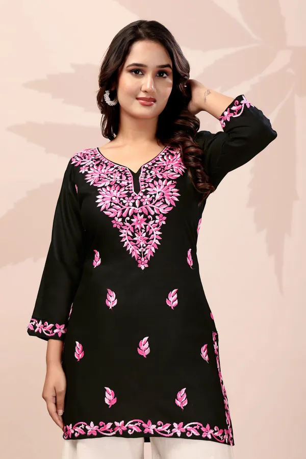 Rudra_Lifestyle_Women_Embroidered_A-Line_Kurta_Pink