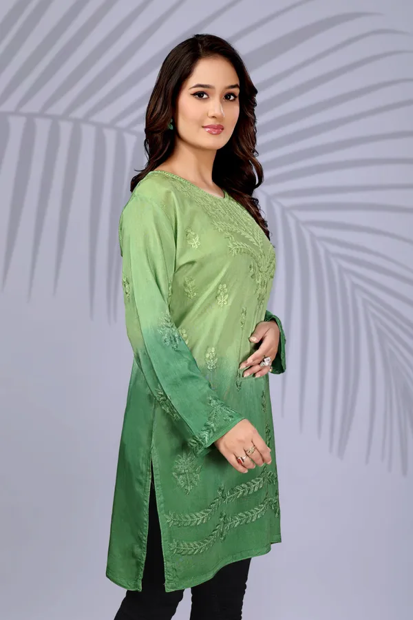 Rudra_Lifestyle_Women_Embroidered_A-Line_Kurta_Light_Green