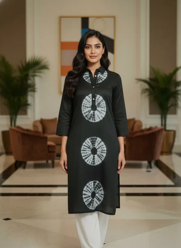 Rudra_Lifestyle_Women_Embroidered_A-Line_Kurta_Grey