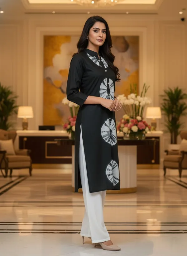 Rudra_Lifestyle_Women_Embroidered_A-Line_Kurta_Grey