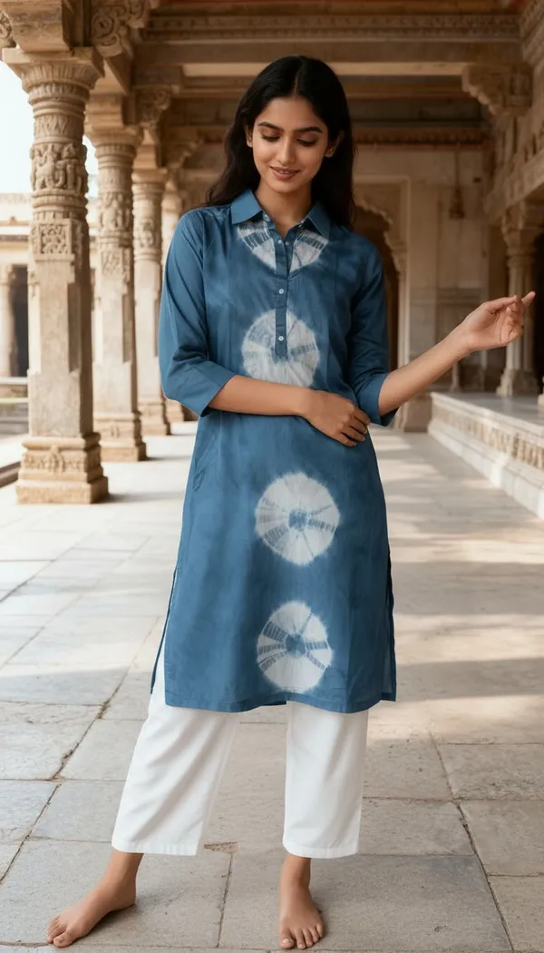 Rudra_Lifestyle_Women_Embroidered_A-Line_Kurta_Dark_Blue